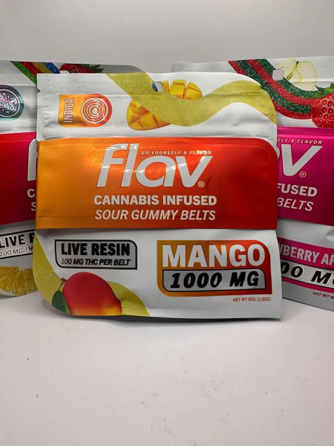 Infused Gummy Belts
